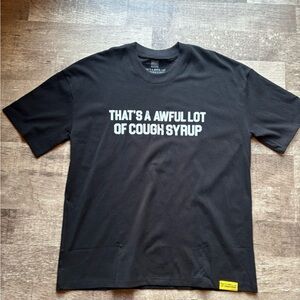 Awful Lot Of Cough Syrup OG Graphic Tee shirt